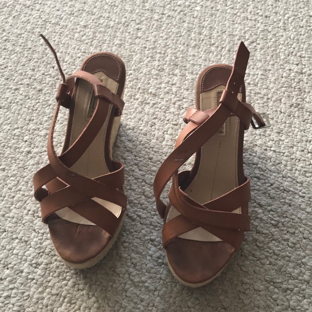 Brown shoes